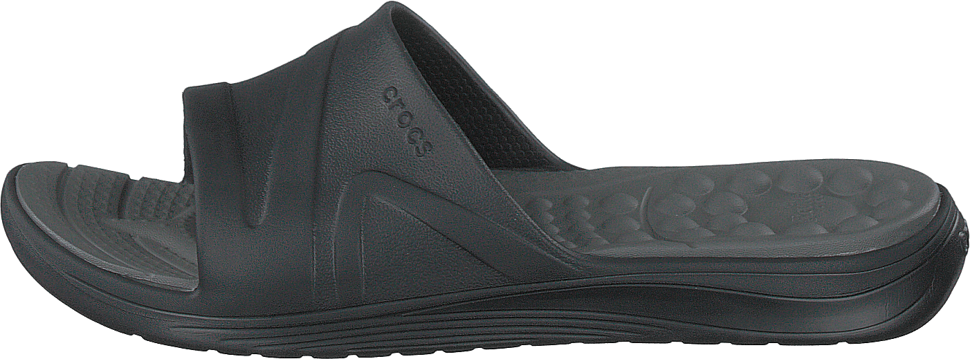 Reviva Slide Black/slate Grey, Unisex, Kengät, Sandaalit ja Tohvelit, sandaalit, Musta, EU 36/37