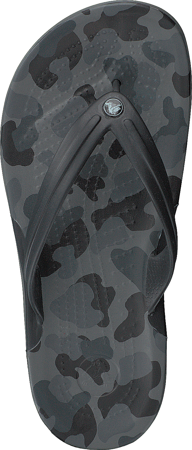 Crocband Seasonal Graphic Flip Slate Grey/black