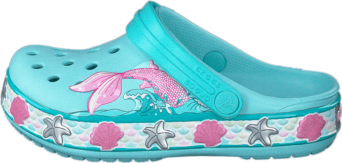 Crocsfl Mermaid Band Clog K Ice Blue