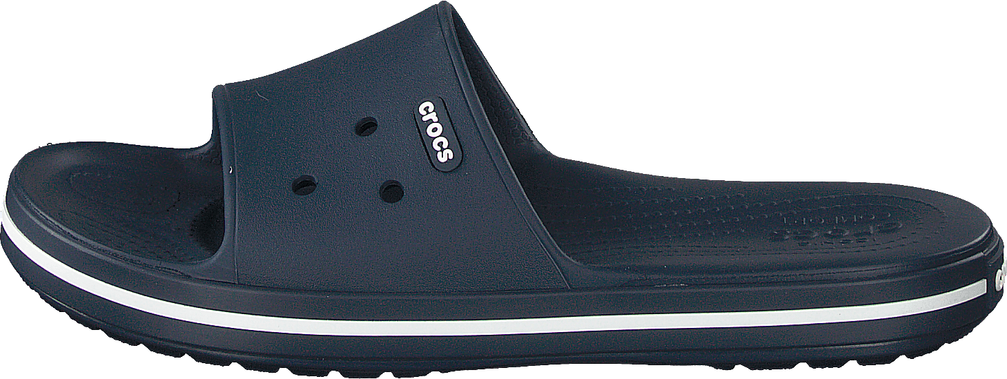Crocband III Slide Navy / White, Unisex, Schoenen, Sandalen en Sloffen, sandalen, Blauw, EU 37/38