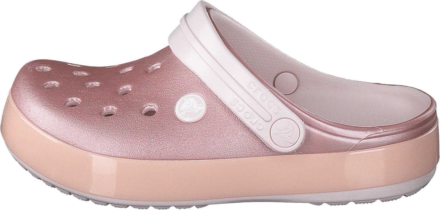 Barely pink crocs shop