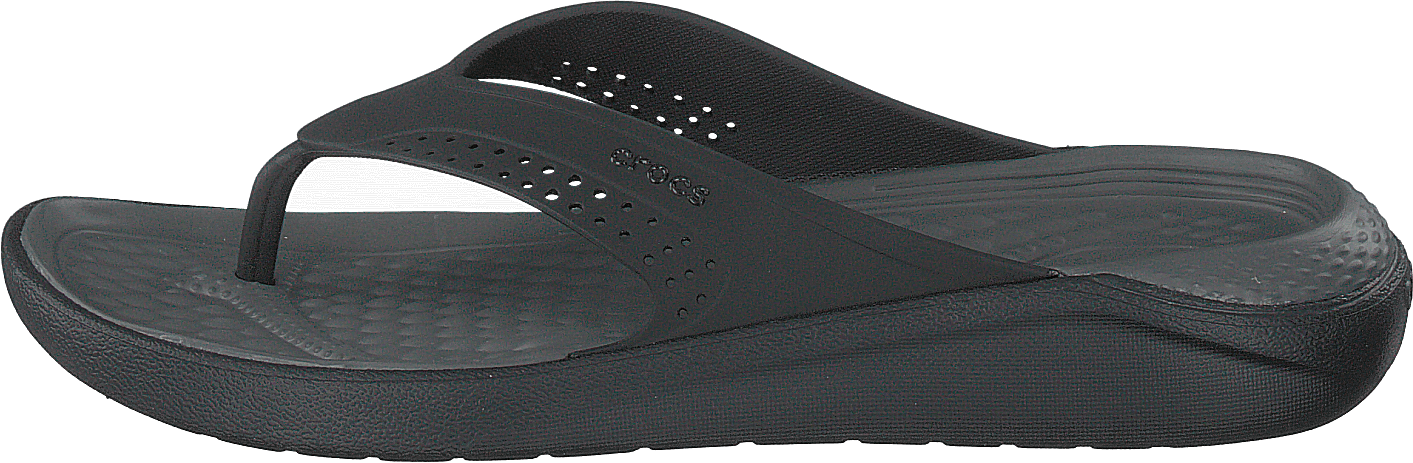 LiteRide Flip Black/Slate Grey, Unisex, Buty, Sandały i Klapki, Klapki, Czarny, EU 37/38