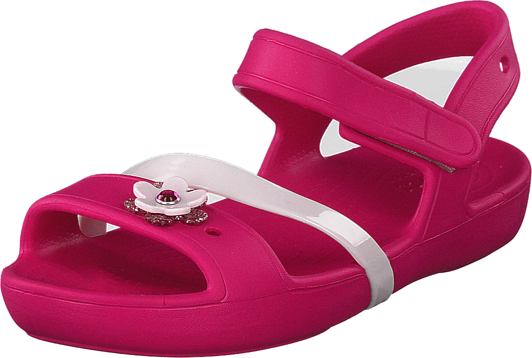 Crocs Lina Charm Sandal K Candy Pink