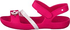 Crocs - Crocs Lina Charm Sandal K Candy Pink