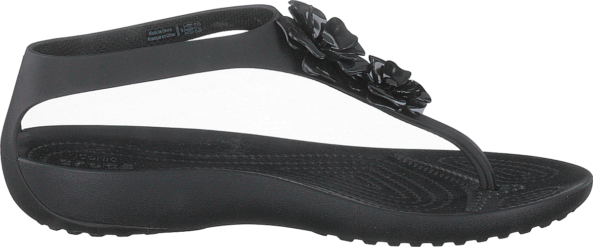 Crocs Serena Embellish Flip W Black/black