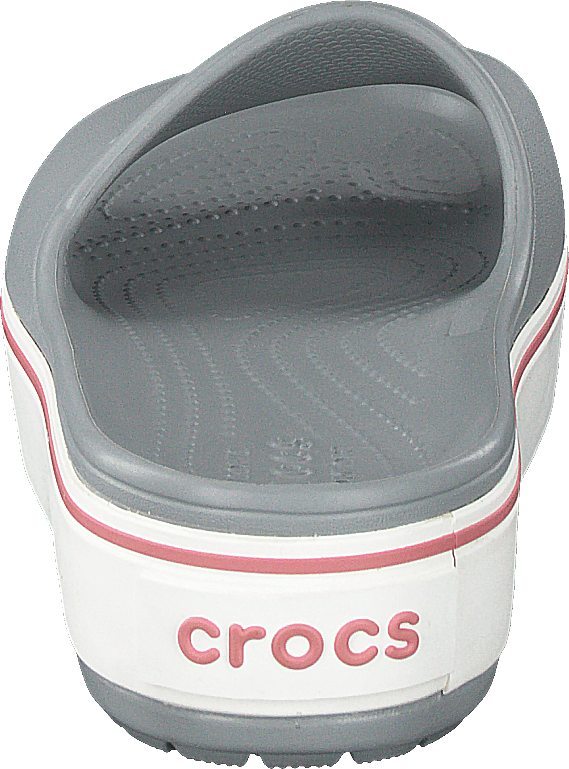 Crocband Platform Slide Light Grey/rose