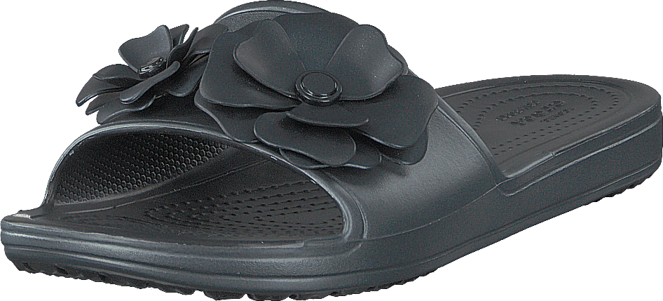 Crocs Sloane Vividblooms Sld W Black/black