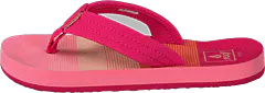 Reef - Little Ahi Pink/stripes