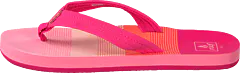 Reef - Kids Ahi Pink/stripes