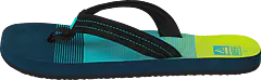 Reef - Kids Ahi Aqua/green