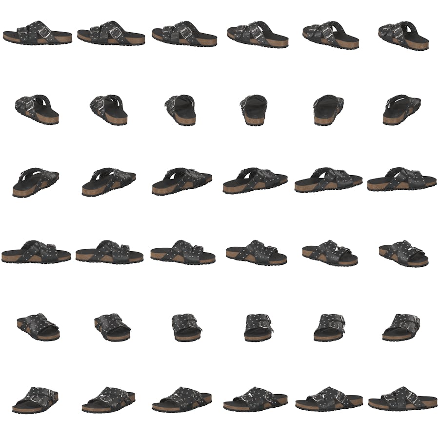 Cara Cross Studs 110 Black - Bild 8