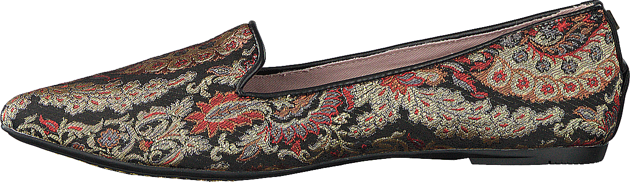 Florence Black Brocade