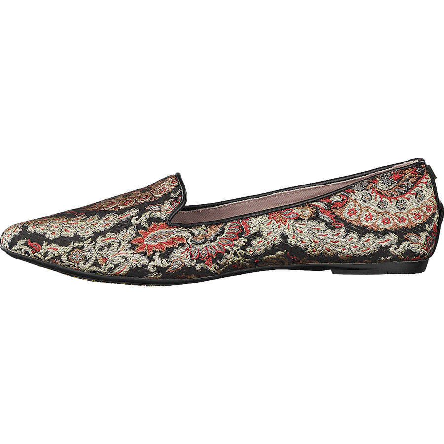 Florence Black Brocade