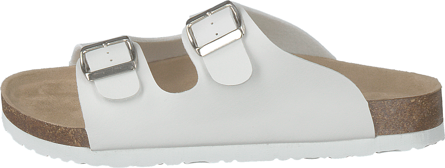 86-18121 White, Female, Skor, Sandaler och Tofflor, sandaler, Brun/Vit, EU 36