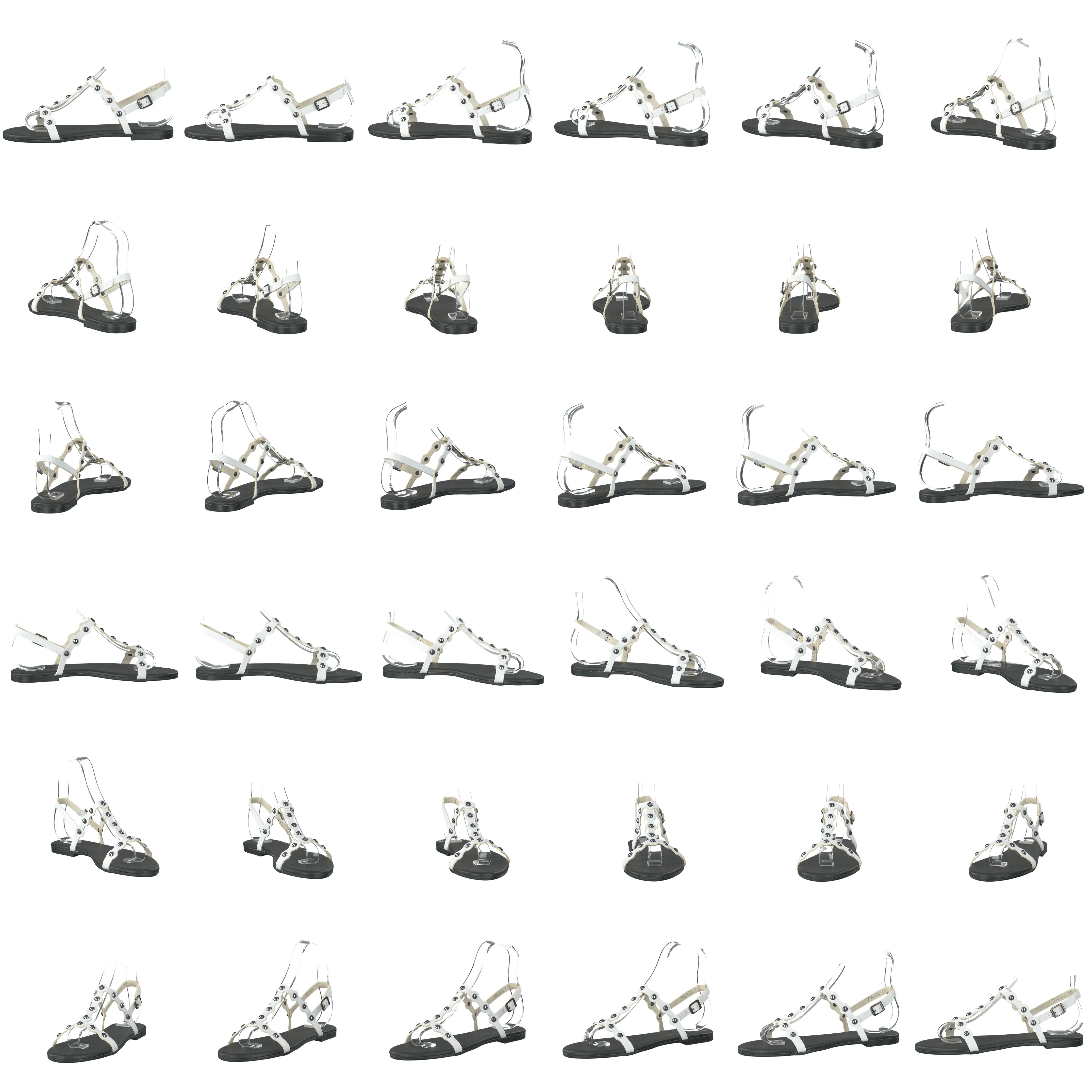 Bitt Leather Studs Sandal 800 - White - Bild 8