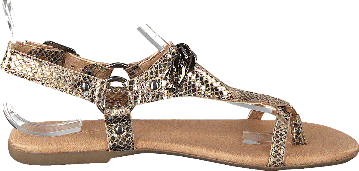 Becca Verona Leather Sandal 930 - Gold