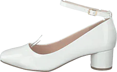 Bianco - Bara Buckle Pump 803 - White 3