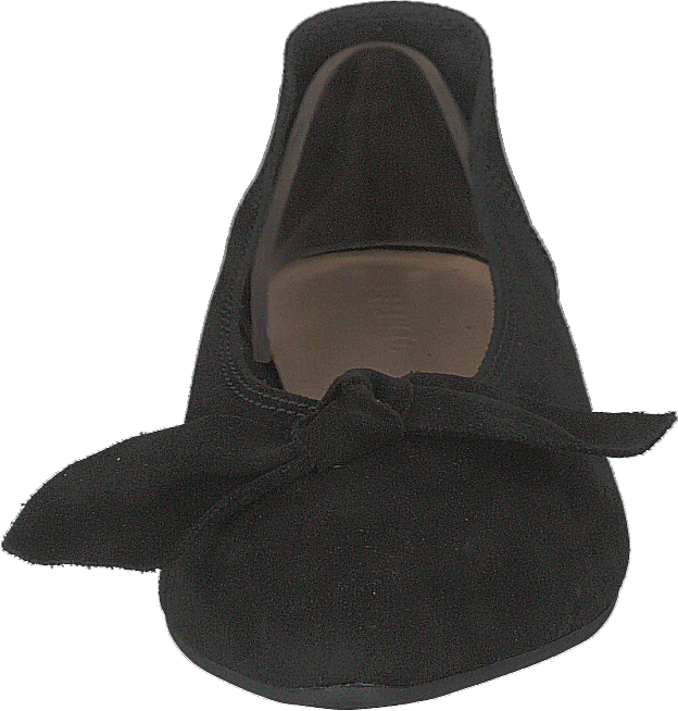 Berna Suede Bow Shoe 101 - Black 1 - Bild 4