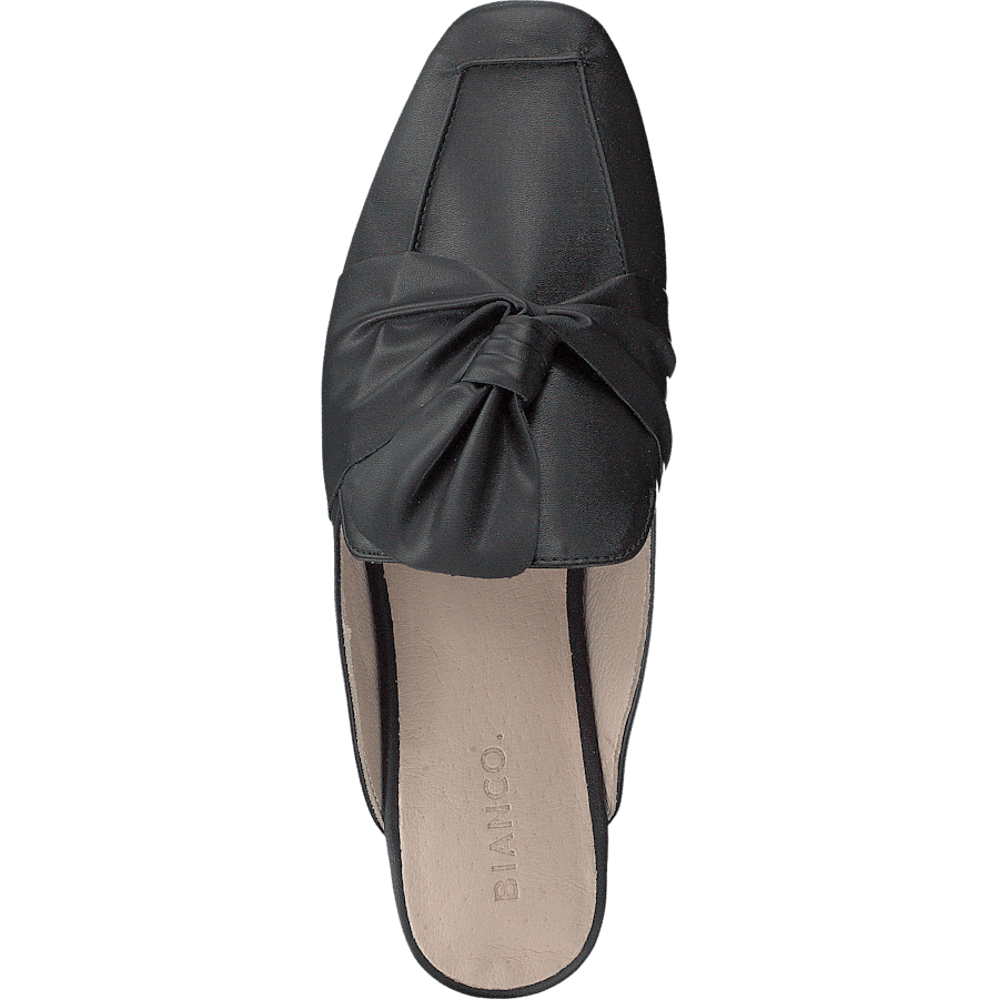 Birke Assymetric Bow Mule 100 - Black - Bild 6