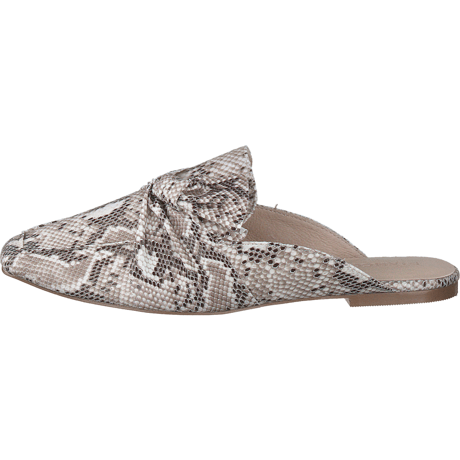 Birke Assymetric Bow Mule 610 - Snake