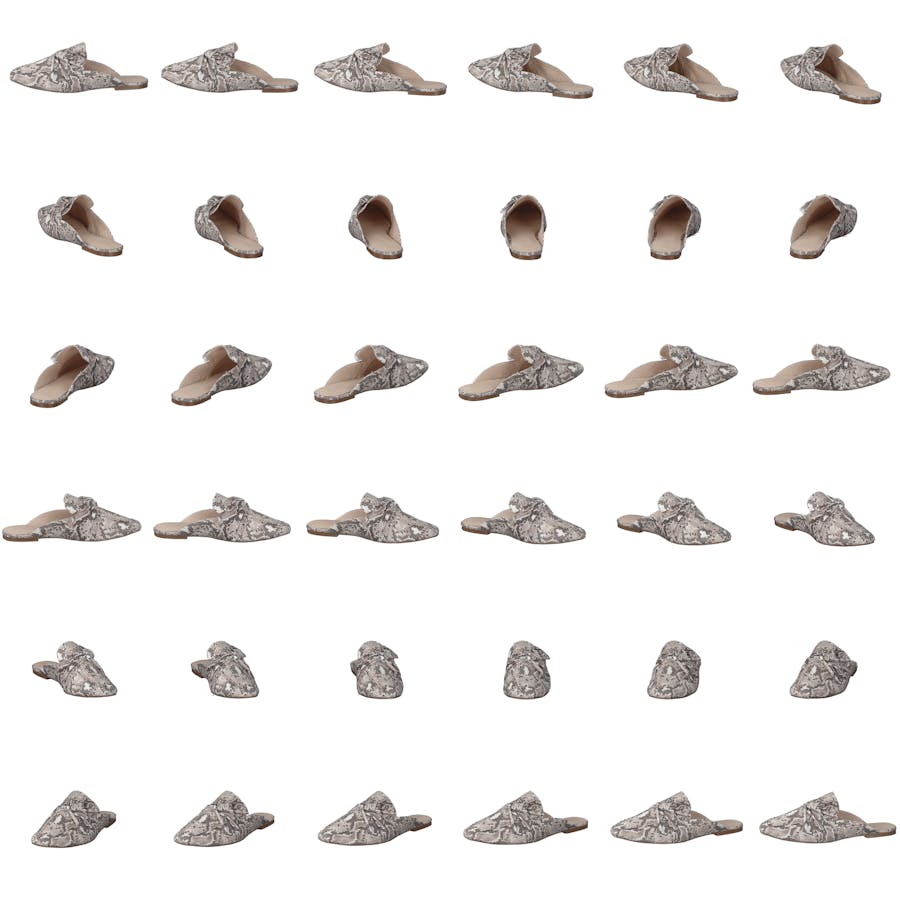 Birke Assymetric Bow Mule 610 - Snake - Bild 8