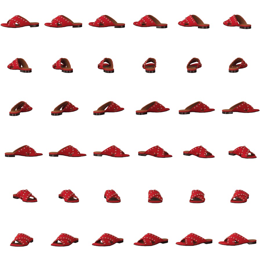 Sandals Summer Red/silver - Bild 8