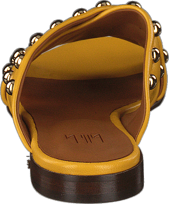 Sandals Yellow Nappa/gold