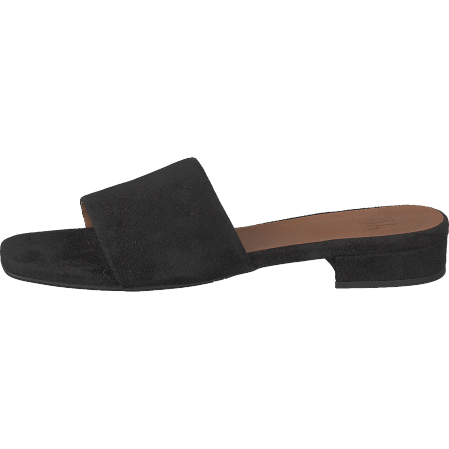 Sandals Black Suede