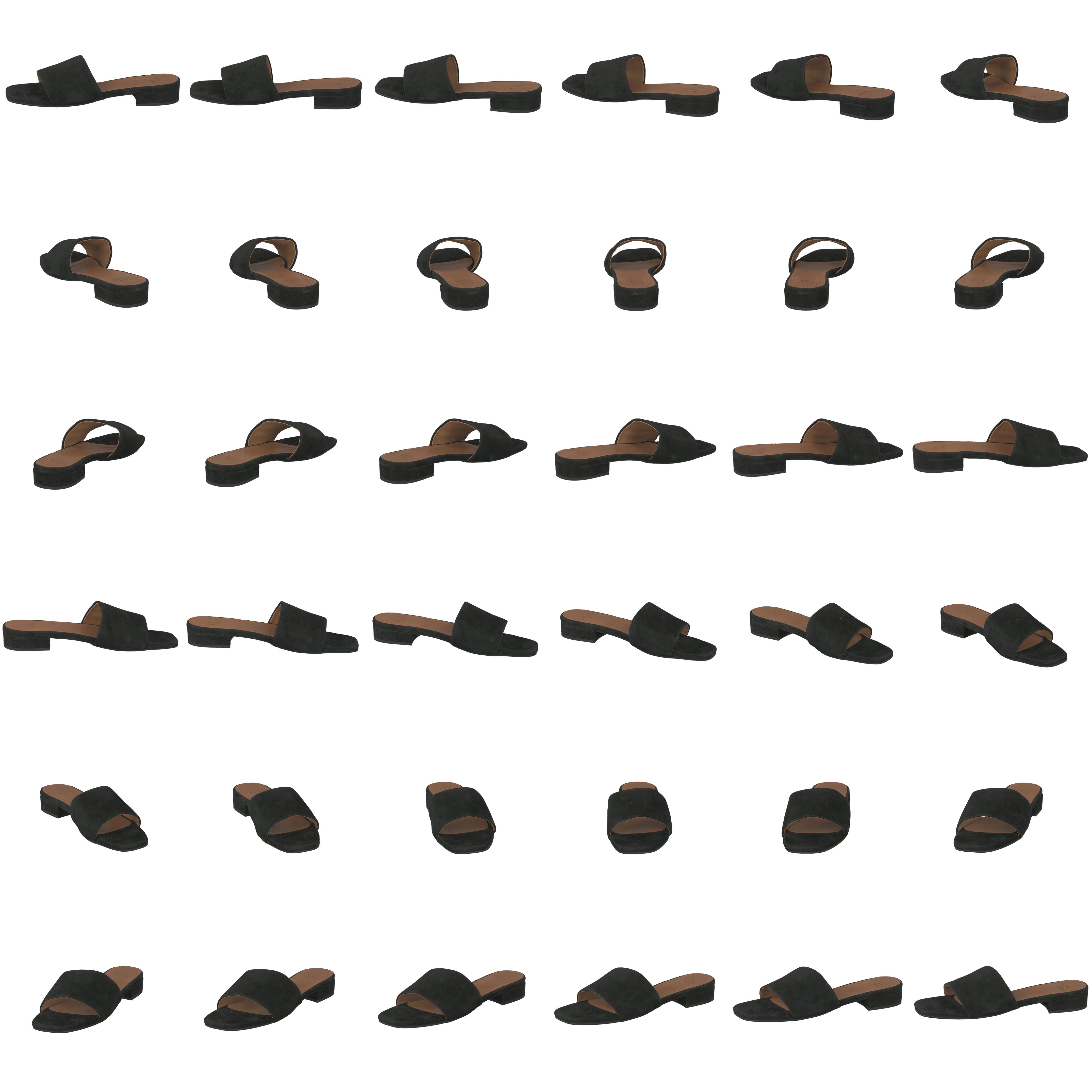 Sandals Black Suede - Bild 8