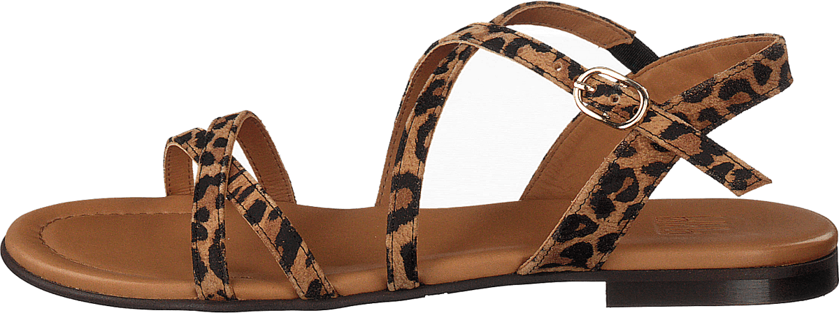 Sandals Leopardo Suede