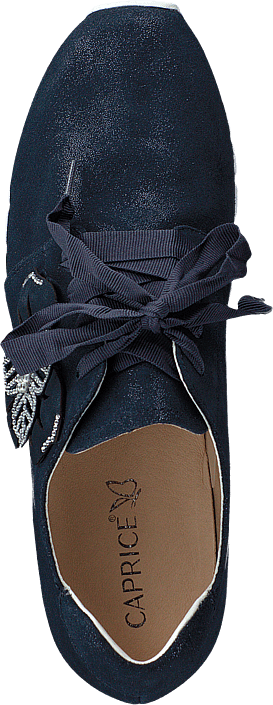Caprice - Ibiza Navy Shiny Sued