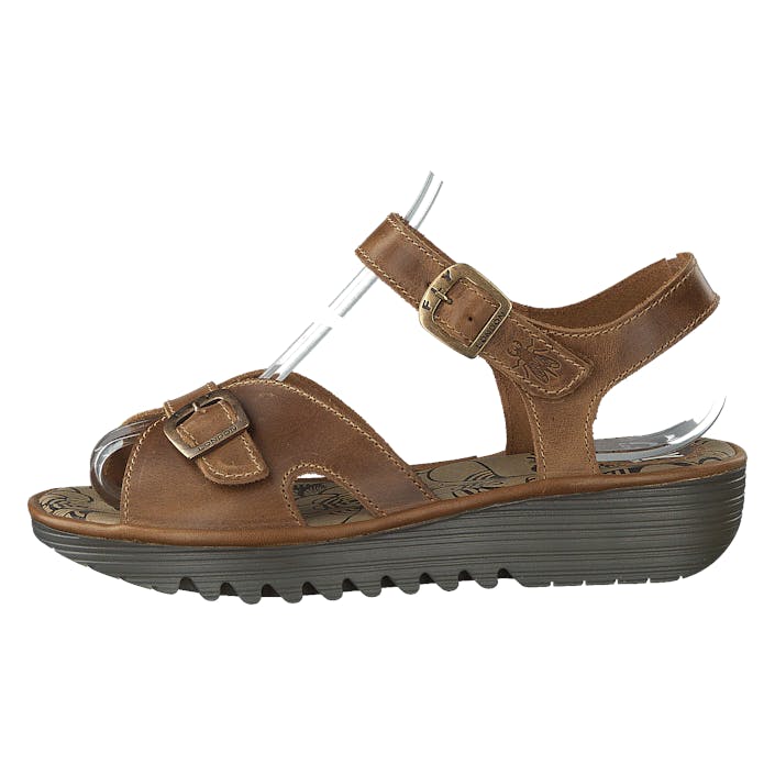 Emit033fly Bridle Camel, Female, Topánky, Lodičky, podpätkoch, Šedá/Hnedá, EU 41