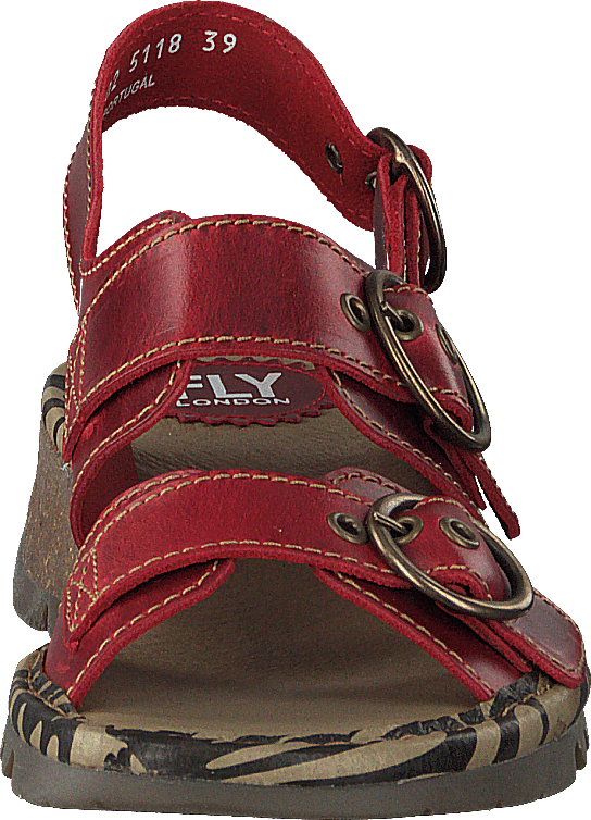 Tear806fly Bridle Red