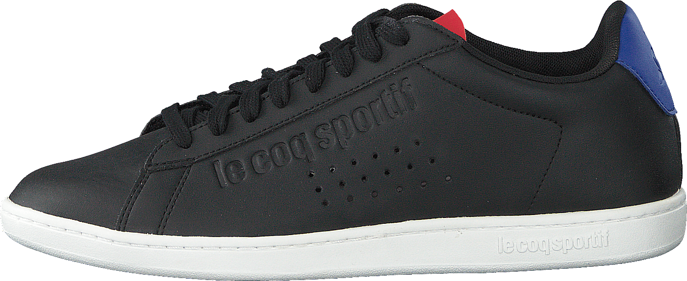 Courtset S Leather Black / Cobalt