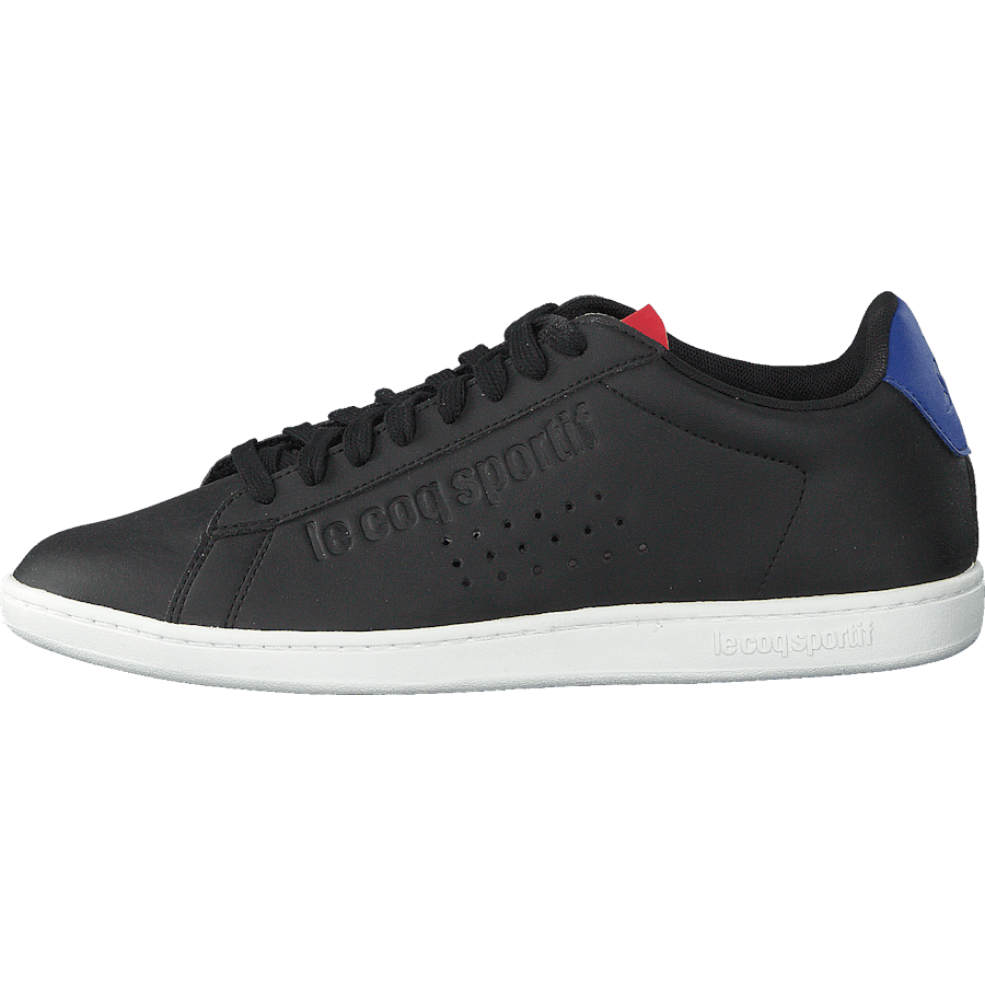 Courtset S Leather Black / Cobalt