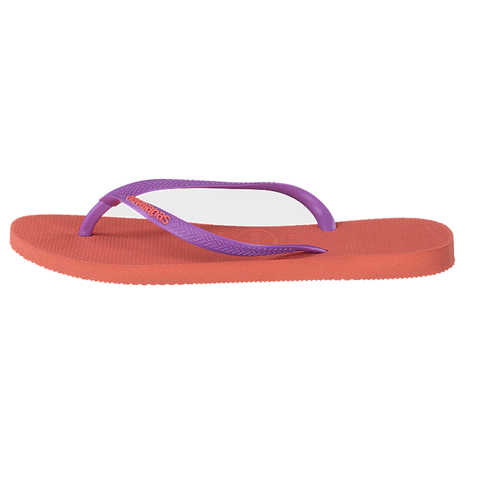 Buy Havaianas Slim Logo Cyber Orange 6678 Shoes Online Footway Ie