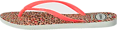 Havaianas - Slim Animals White / Coral New 6577