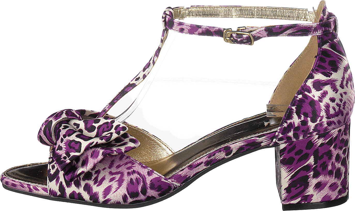 Eve Purple Leopard, Female, Skor, Klackskor, klackar, Lila, EU 37