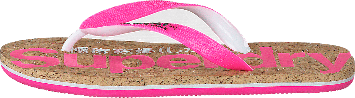 Glitter Cork Flip Flop Pink/eclipse Navy