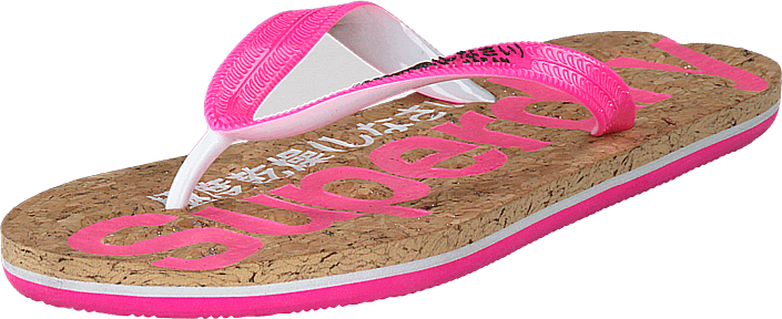Superdry - Glitter Cork Flip Flop Pink/eclipse Navy