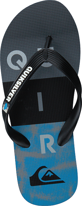 Quiksilver - Molokai Wordblock Volley Youth Black/black/blue
