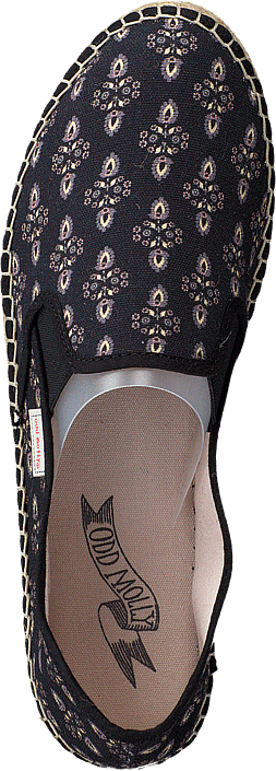 Odd Molly - Vibrant Walker Espadrillo Almost Black
