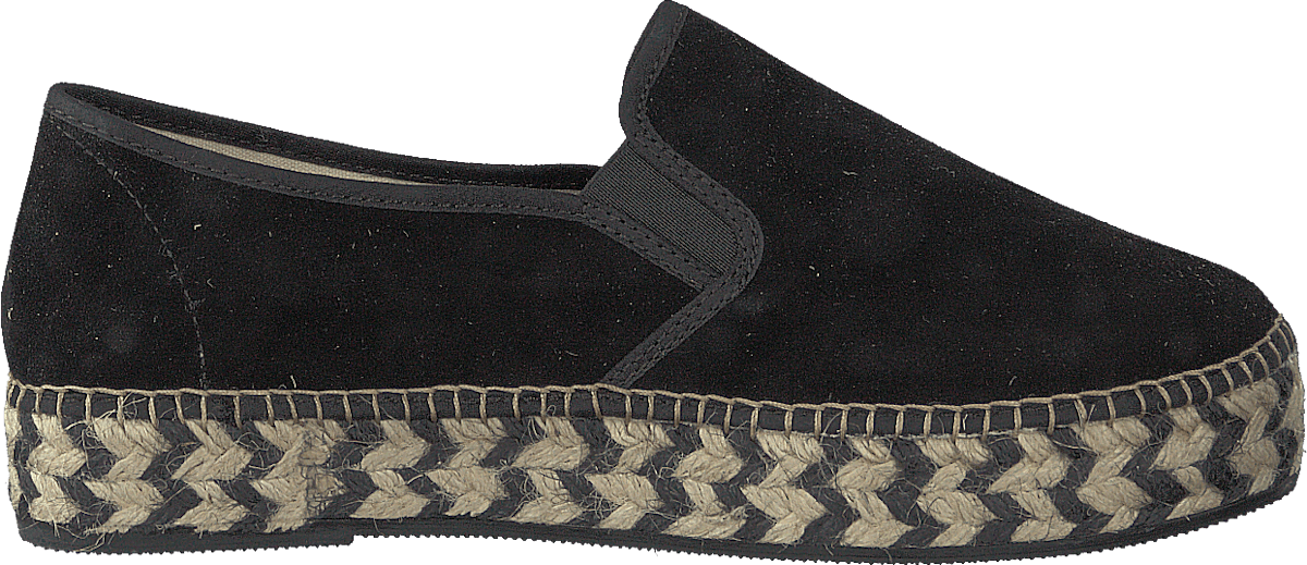 Stepper Espadrillo Black