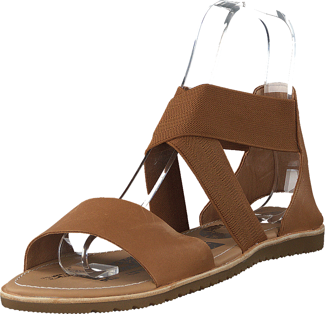 Ella Sandal Camel Brown