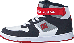 DC Shoes - Pensford White/navy/red