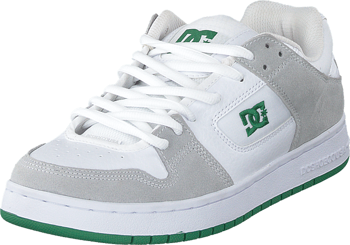 Dc white. DC Shoes бело зеленые замша. DC Manteca 4 White-Green. DC шуз с липучкой. DC Manteca White.