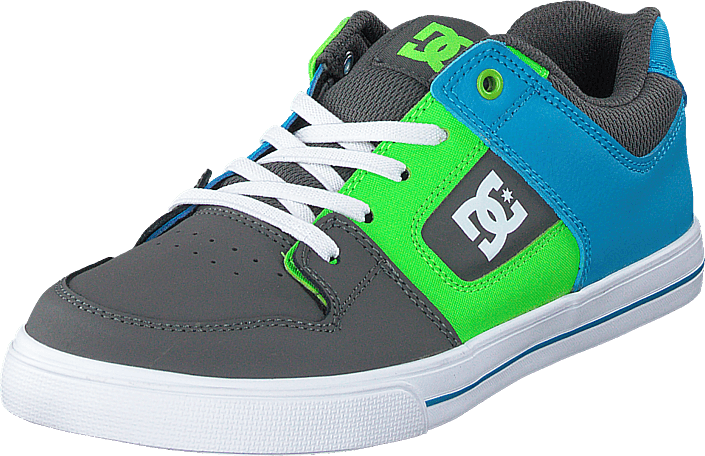 DC Shoes - Pure Elastic Grey/green/blue