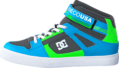 DC Shoes - Pure High.top Ev Grey/green/blue