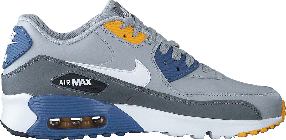 Air Max 90 Ltr (gs) Wolf Grey/white-indigo Storm