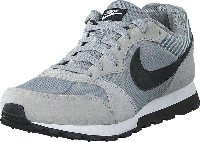 Buy Nike Men S Md Runner 2 Wolf Grey Black White Shoes Online Footway Co Uk